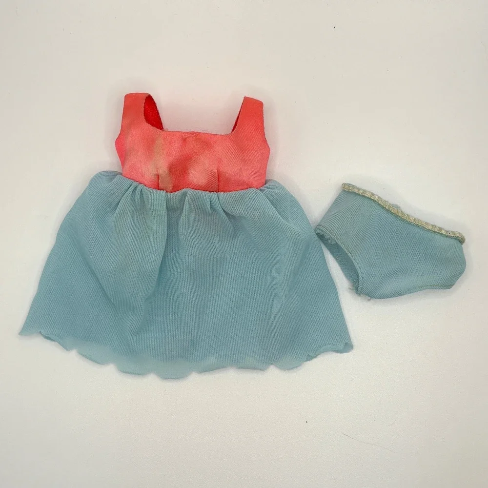 1969 Mattel Barbie Cloud 9 1489 Outfit Robe Nighty Panties Slippers Hanger Mod